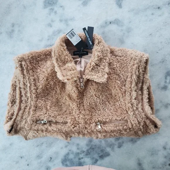 Keiser Clark Sandstorm Long Hair Wool Vest Jackets & Coats